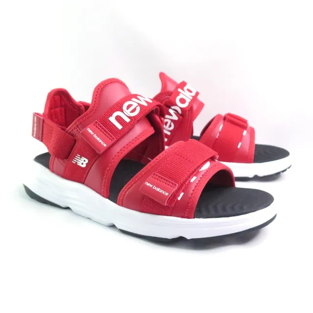 【NEW BALANCE】NB 涼鞋 女鞋 可拆式 運動 紅 SUA750B3-D楦(A5157)