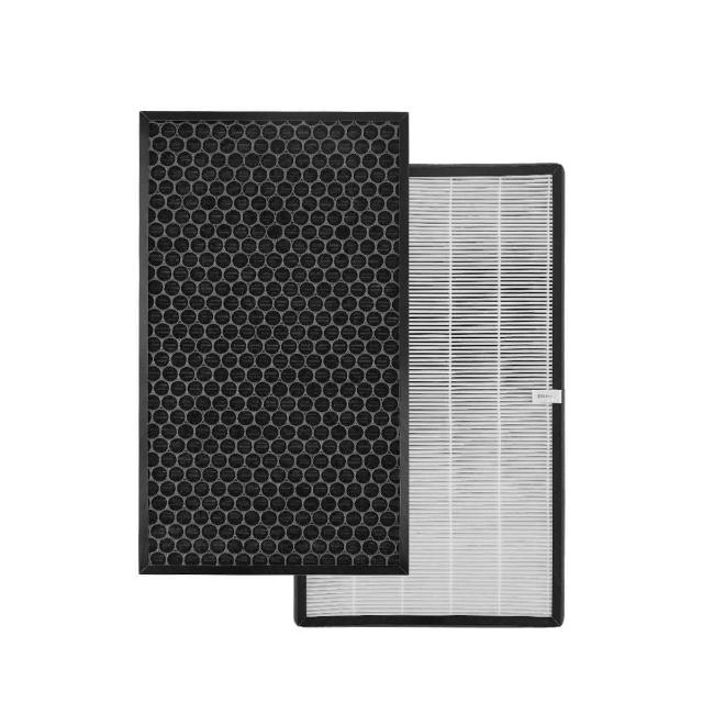【TOSHIBA 東芝】等離子智能抑菌空氣清淨機專用濾網2入組(CAF-W116XTWSF)