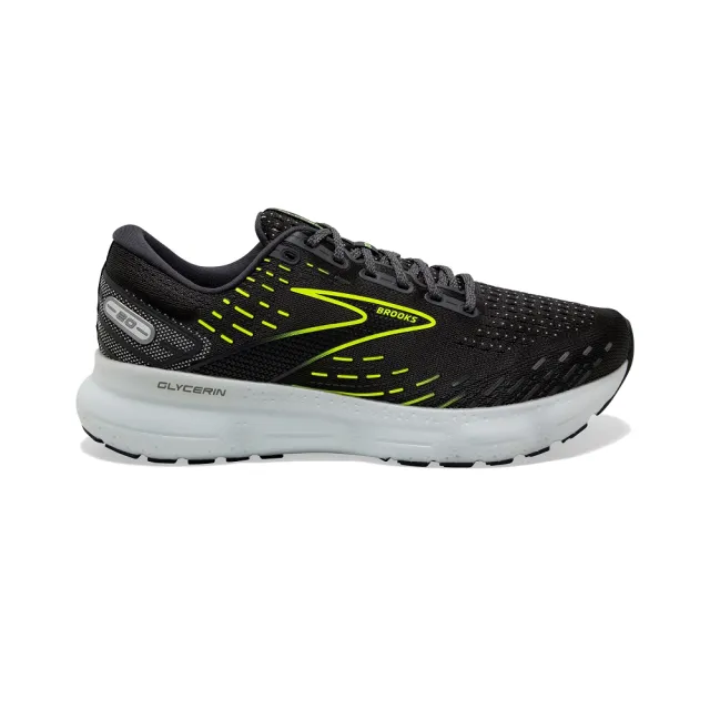 【BROOKS】女 慢跑鞋 避震緩衝象限 Glycerin 20 夜光限定款 甘油系列20代(1203691B047)