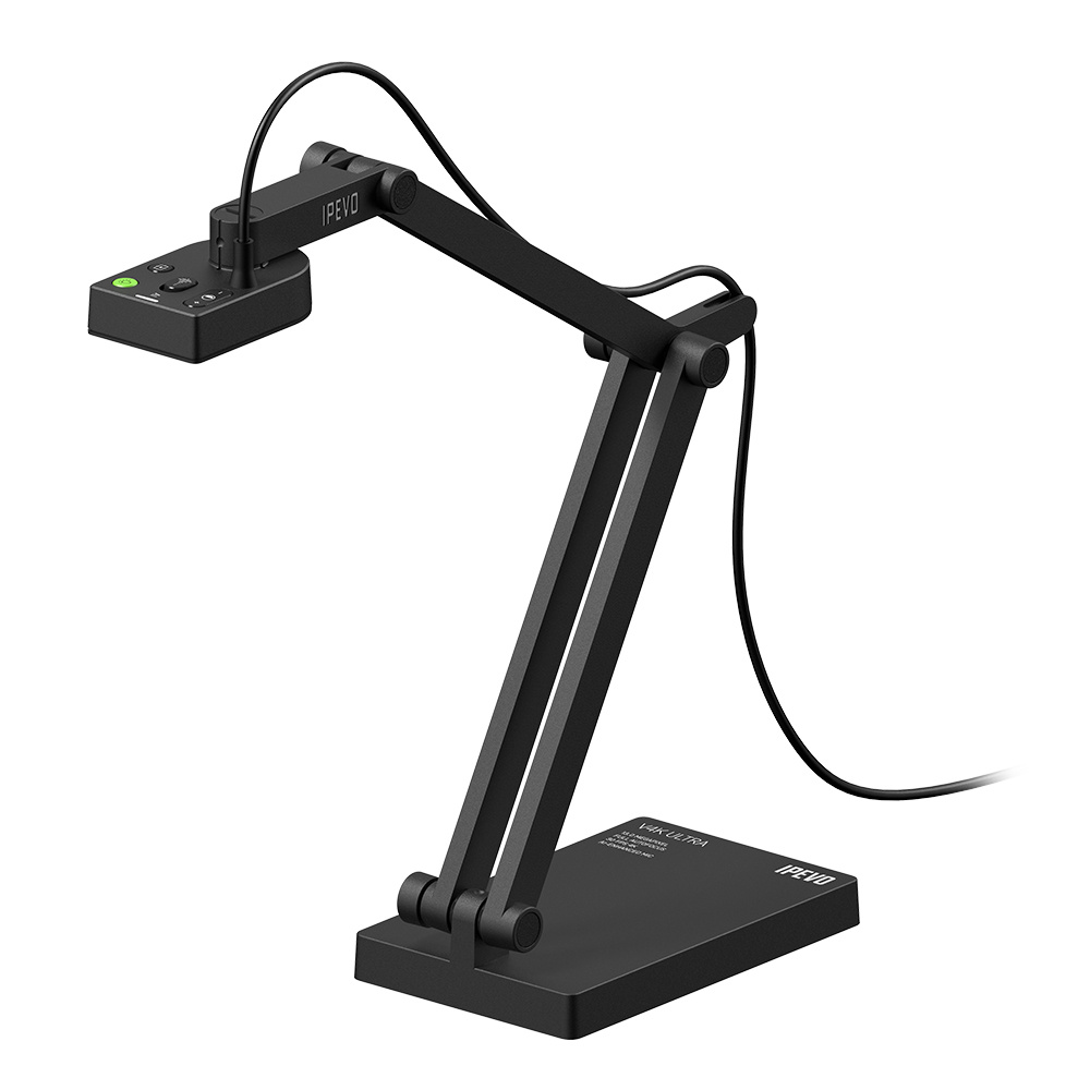 【IPEVO 愛比】V4K ULTRA 13MP USB 專業視訊教學/協作攝影機
