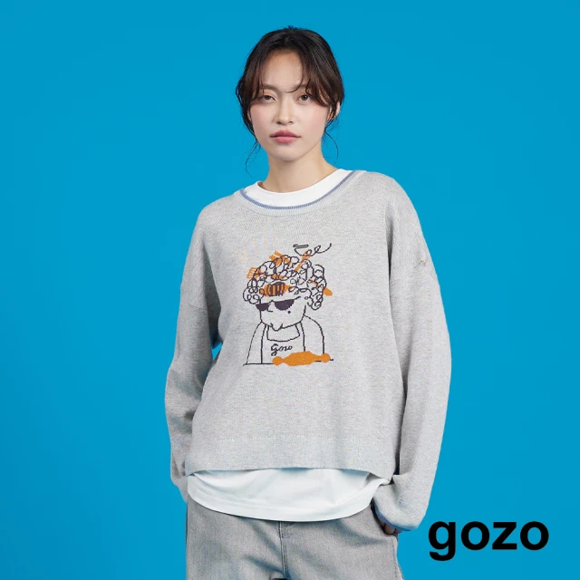 gozo 阿嬤的烘焙秘密武器造型毛衣(兩色)