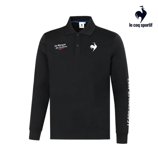 【LE COQ SPORTIF 公雞】雙11 休閒基礎長袖POLO衫 男款-3色-LWU21942