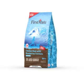 【第一饗宴】無穀低敏 全犬配方 雞肉藍莓 小顆粒1.8kg(FirstMate WDJ 單一肉類蛋白 低GI 狗飼料)