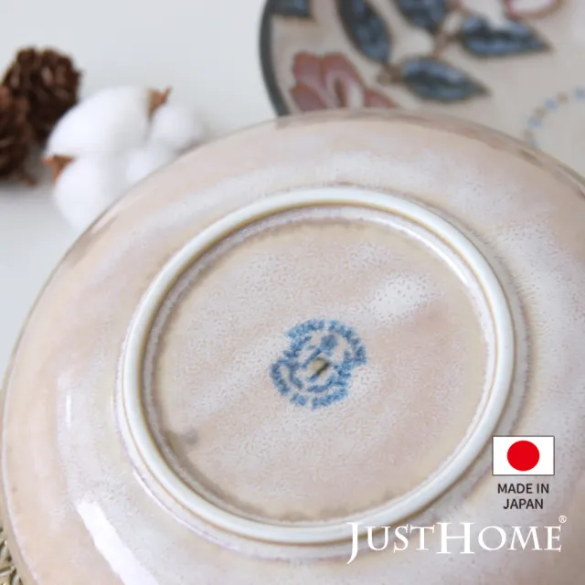 【Just Home】日本製玫瑰窯變陶瓷6吋多用碗(日本製 碗 湯碗 麵碗 碗盤)