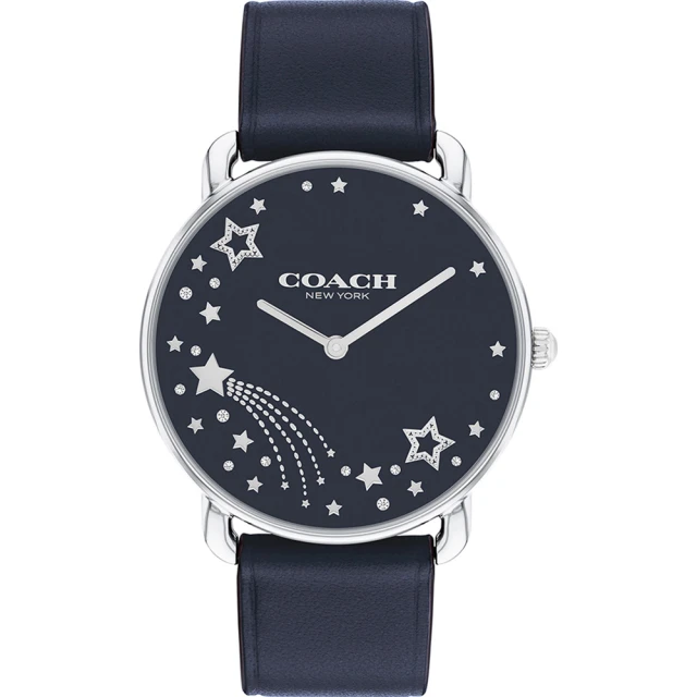 COACH Elliot 流星皮帶女錶 36mm(CO14504376)