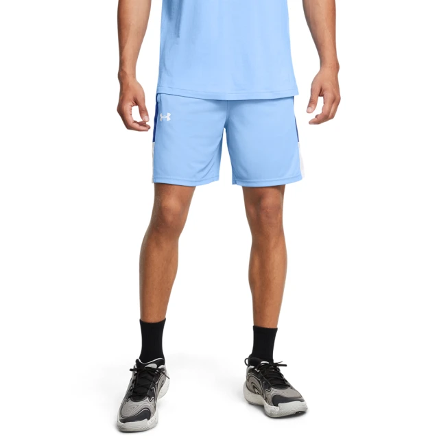 UNDER ARMOUR UA 男 Baseline 7吋籃球短褲_1383389-465(藍色)