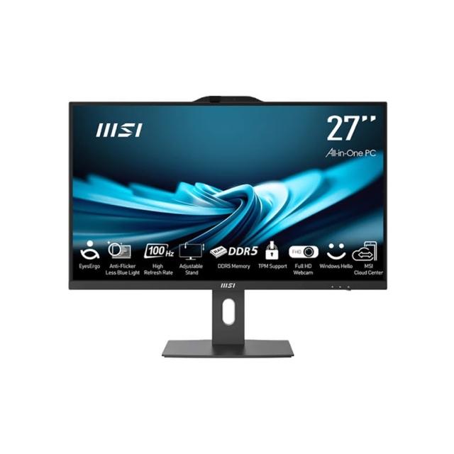 【MSI 微星】27型 i5 液晶電腦(PRO AP272P 14M-632TW/i5-14400/8G/512G SSD/Win11)