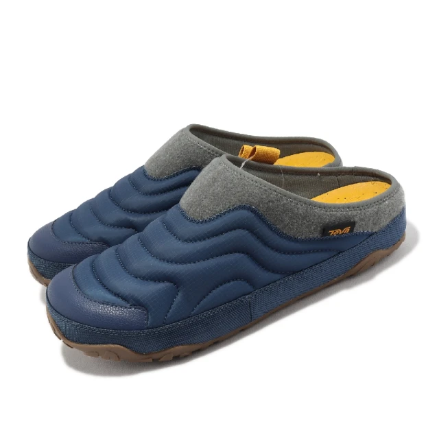 TEVA 懶人鞋 M ReEmber Terrain Slip-On 男鞋 藍青色 灰 麵包鞋 防潑水 保暖(1129596BWGT)