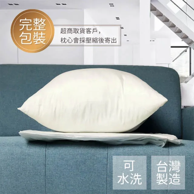 【Hilotto】抱枕枕芯 50x50 適用枕套 45x45cm(抱枕芯 枕芯 枕心)