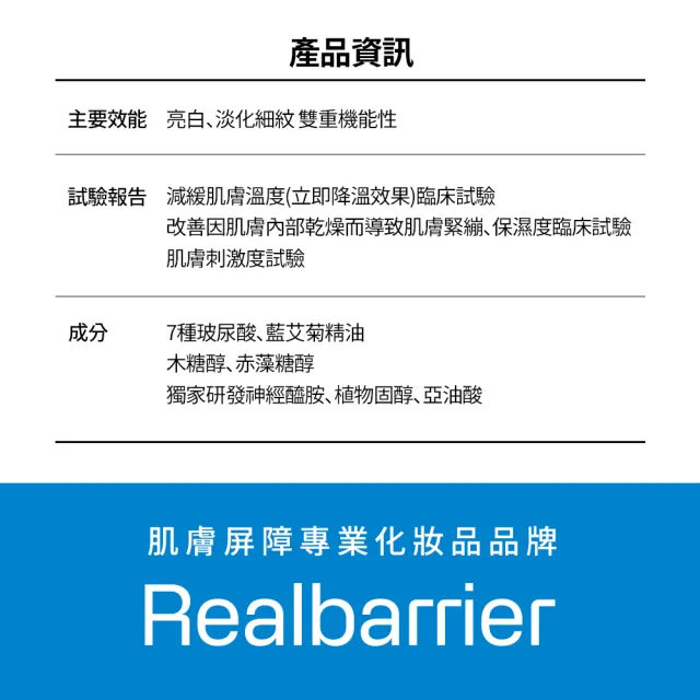【Real Barrier 沛麗膚】屏護保濕濃縮精華 50ml(全新加量升級版)