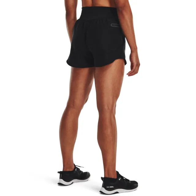【UNDER ARMOUR】UA 女 Woven 短褲_1377555-001(黑)