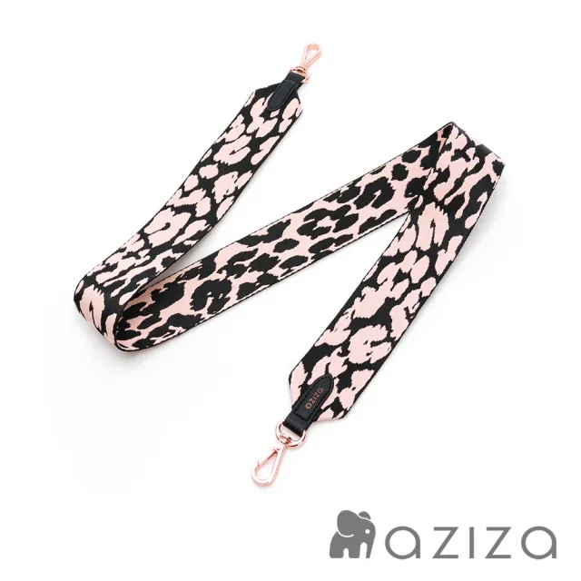 【aziza】豹紋寬版造型背帶(多色)