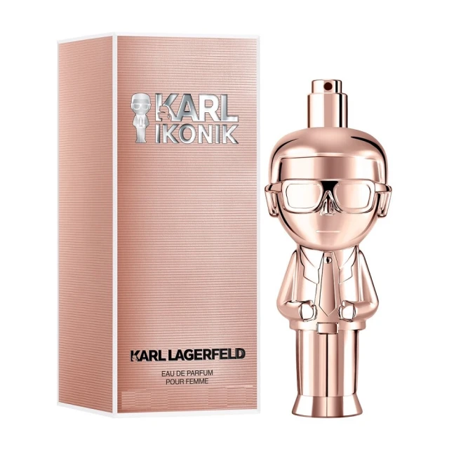 KARL LAGERFELD 卡爾 Karl Lagerfeld Ikonik 時尚大帝 • 流光金女性淡香精 100ml(專櫃公司貨)