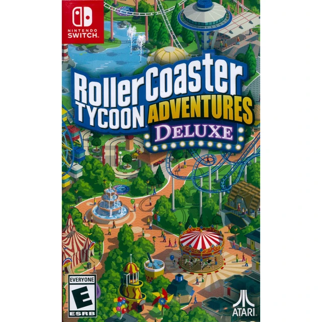 Nintendo 任天堂 NS Switch 模擬樂園：冒險 豪華版 RollerCoaster Tycoon Deluxe(英文美版)