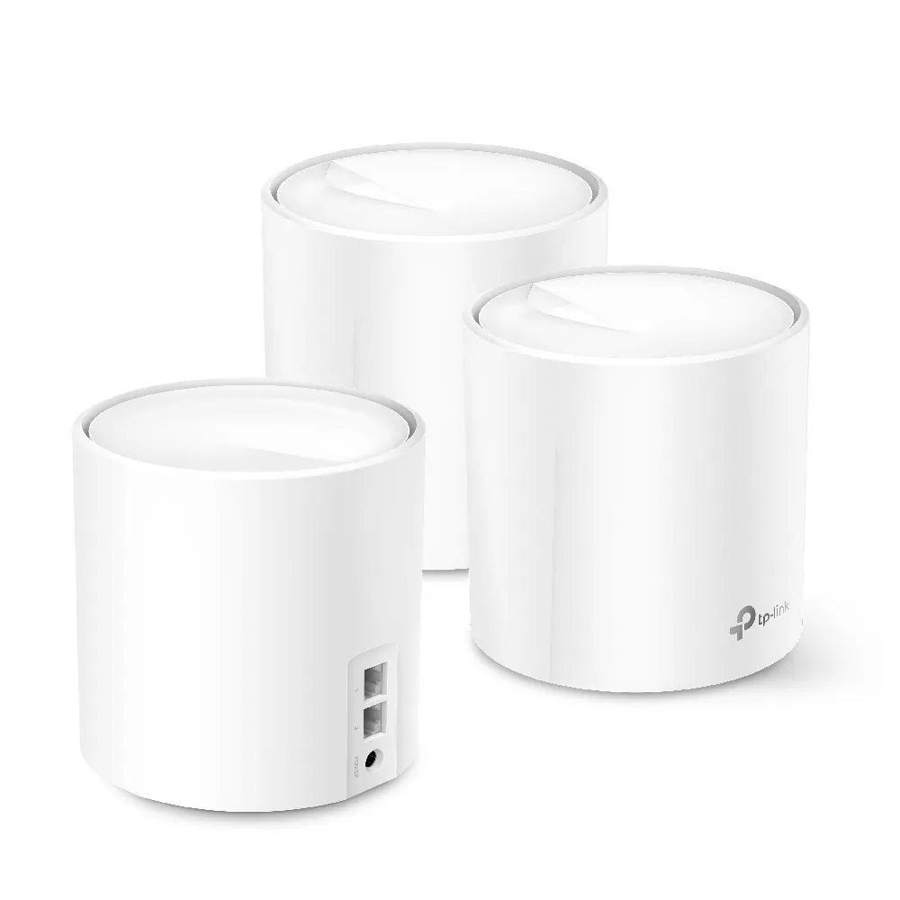 【TP-Link】三入組-Deco X20 AX1800 真Mesh 雙頻無線網路WiFi 6網狀路由器分享器