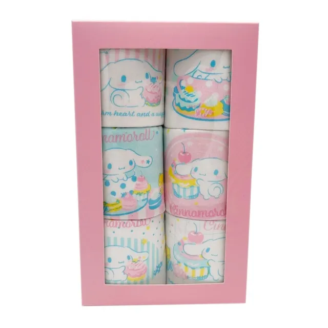 【SANRIO 三麗鷗】台灣製大耳狗兒童內褲六入組 