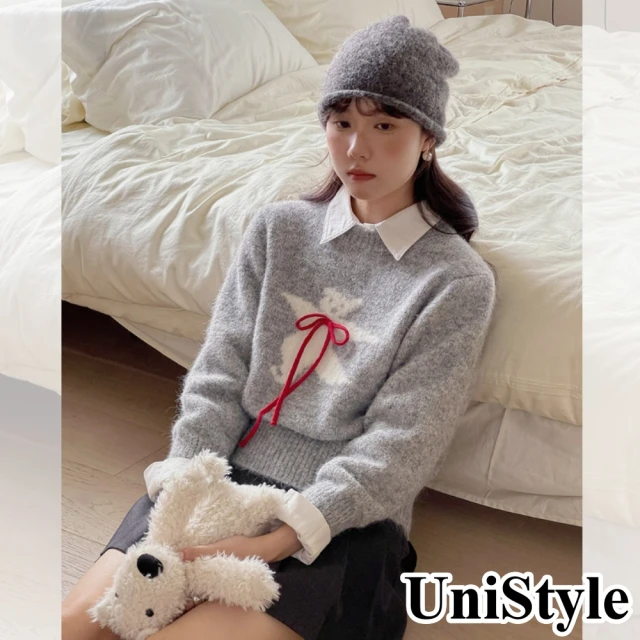 gozo MOMO獨家款★限量開賣 露營路線圖V領毛衣背心(