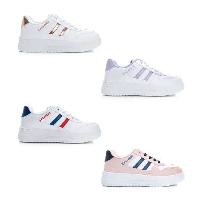 PLAYBOY PLAYBOY 魅力丰采 輕盈踩雲感低跟鞋-