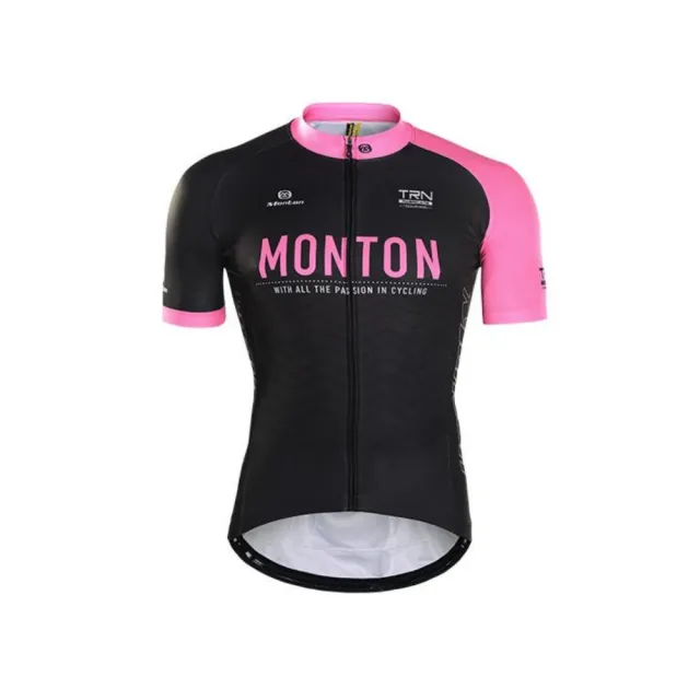 【MONTON】晨光藍/紅/橘/黃/粉男款短上衣(男性自行車服飾/短袖車衣/短車衣/單車服飾/零碼)