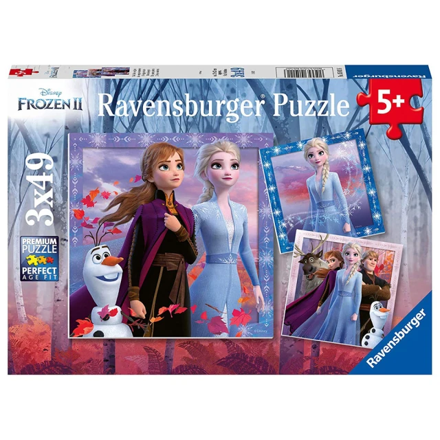 Ravensburger 維寶拼圖 冰雪奇緣2 3*49片