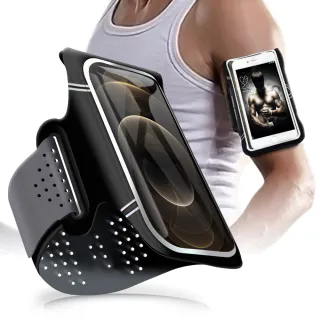 【City】超薄萊卡布for iPhone15 ProMax14/13/iPhone12 Pro/iPhone13/12 Pro Max防潑透氣手機跑步運動臂套