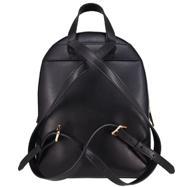 【Michael Kors】JAYCEE系列 防刮皮革 立體金LOGO 雙層 後背包(多色任選/中款)