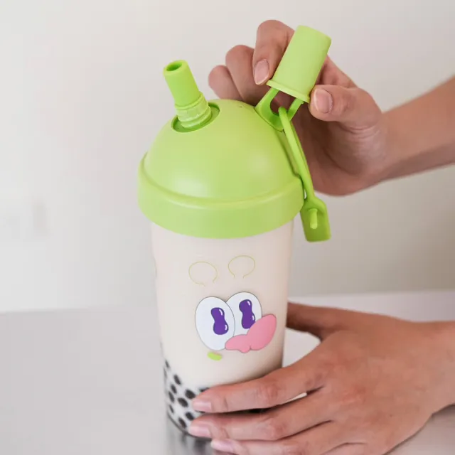 【Holoholo】MILKTEA CUP 奶茶吸管杯-限量聯名 KINGJUN(720ml/BT綠)