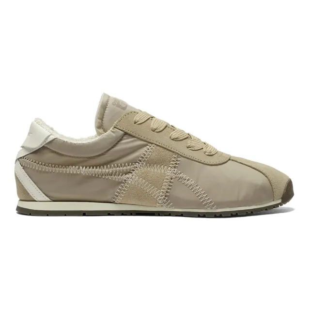 【Onitsuka Tiger】鬼塚虎 米色車線虎爪紋 TIGER CORSAIR A55 休閒鞋 (1183C317-021)