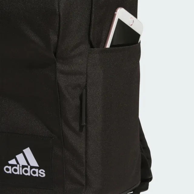 【adidas 愛迪達】ESS 2IN1 BP 後背包 雙肩背包 書包 運動 旅行包 二合一 愛迪達 黑(IT2044)