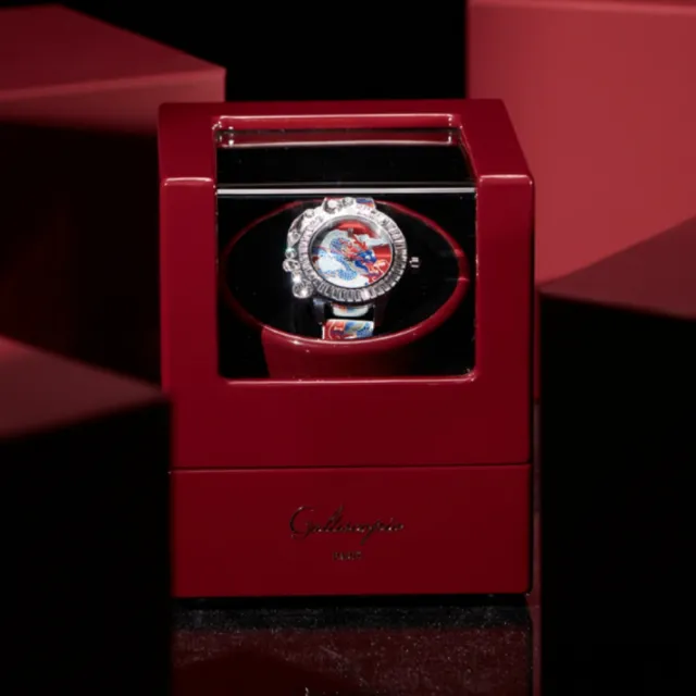 【Galtiscopio 迦堤】迦堤 龍玥系列 龍年限量 法國精品 時尚腕錶 42mm 母親節 女生禮物(DRSS001BURRS)