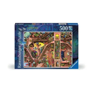 【Ravensburger】維寶拼圖 趣味圖書館 500片