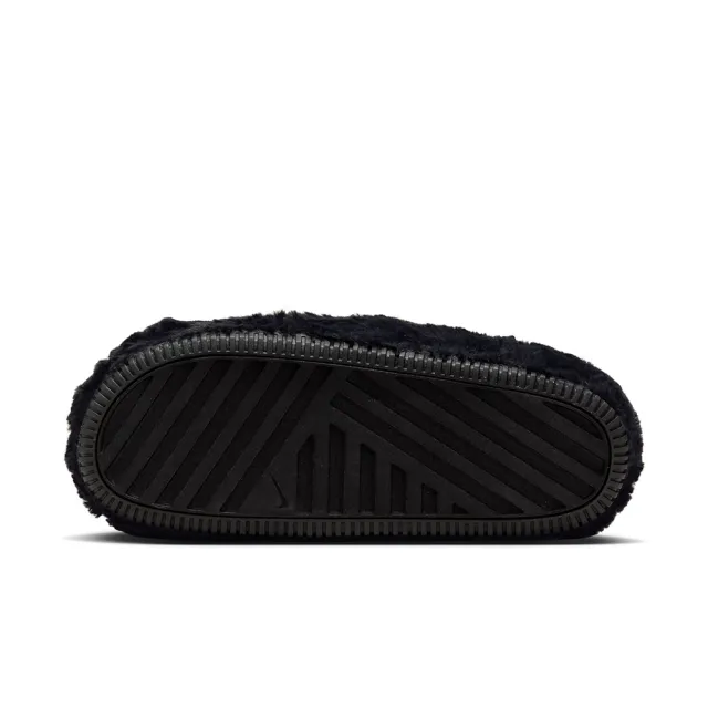 【NIKE 耐吉】拖鞋 涼鞋 女鞋 運動 毛毛拖 W CALM MULE SE 黑 FZ3118-001
