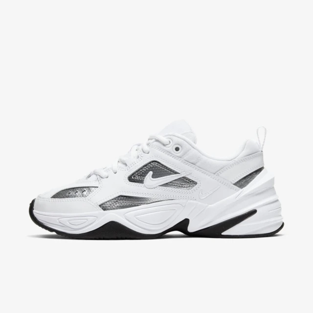 NIKE 耐吉 W M2k Tekno Ess 女鞋 運動 休閒 老爹鞋 復古 緩震 防滑 白銀(CJ9583-100)