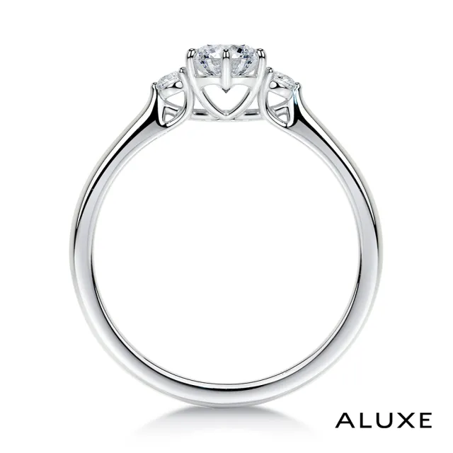 【ALUXE 亞立詩】0.50克拉 FVS2 18K金 求婚鑽戒 RS2855