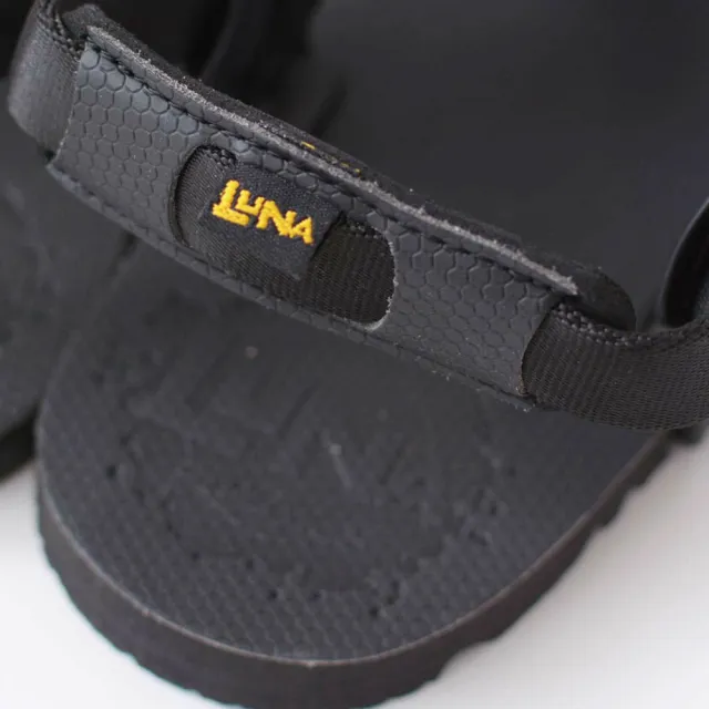 【Luna Sandals】MONO 舒適機能涼鞋 標準款 經典黑(戶外/休閒/國旅/日常/越野/夾腳拖/拖鞋)