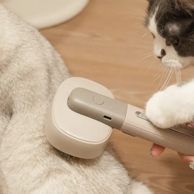 【Roommi】KIMOCHI 寵物負離子除毛梳(除毛梳 按摩梳 寵物 負離子)