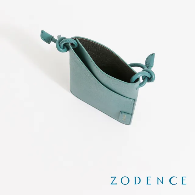 【ZODENCE 佐登司】FOLDIE雙面真皮綁帶手機包(多色/2024新款上市/雙11)