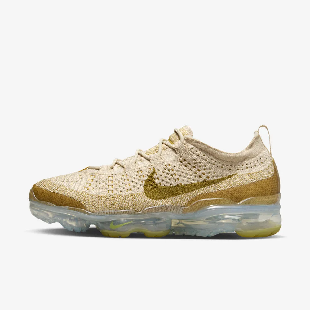 NIKE 耐吉】Air Vapormax 2023 FK 男休閒鞋運動氣墊緩震透氣褐黃 