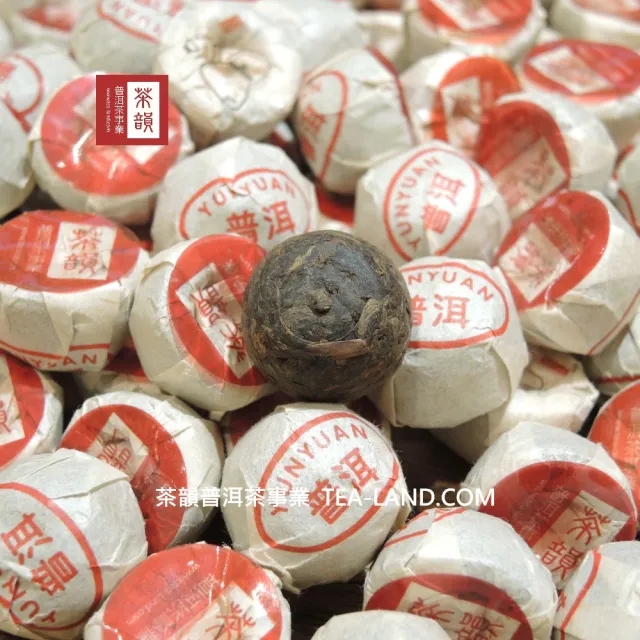 【茶韻】普洱茶無農藥殘留嚴選迷你沱進階款2006年韻遠小熟沱5克/250克透氣麻袋裝 禮盒(熟茶/)(中秋禮盒)
