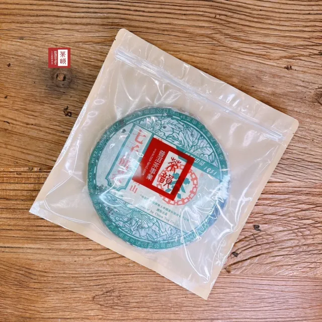 【茶韻】普洱茶2006年中茶孟海布朗山9811生茶餅380g*1(附專用收藏夾鏈袋*1)