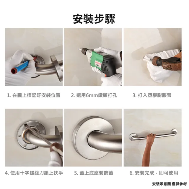 不鏽鋼C型安全扶手-90cm(老人浴室 防滑扶手 ST 公家機關扶手 廁所扶手 不鏽鋼扶手)