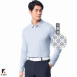 【KING GOLF】MOMO獨家特談！男款數位滿版印花彈性修身長袖POLO衫/長袖上衣/高爾夫球衫(多款任選)