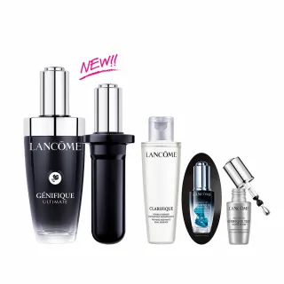 【蘭蔻】官方直營 NEW超極限肌因賦活露50ml+補充瓶(LANCOME/小黑瓶PRO/超極限肌因/補充瓶/雙入組/全新升級)