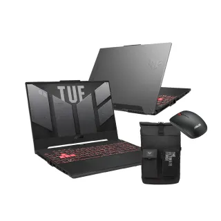 【ASUS】後背包/滑鼠組★15.6吋R5 GeForce RTX 4060電競筆電(TUF Gaming FA507NV/R5-7535HS/16G/512G SSD)