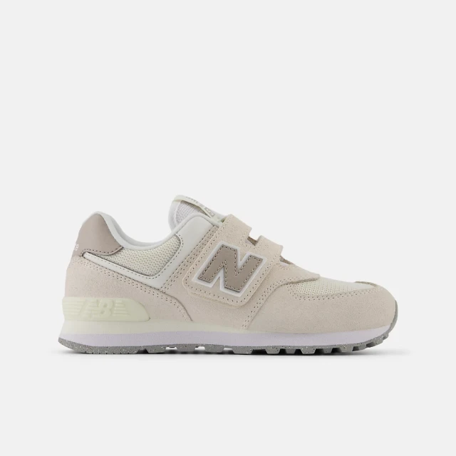 NEW BALANCE NB 運動鞋 童鞋 中童 兒童 魔鬼氈 燕麥奶茶 PV574ESC-W楦