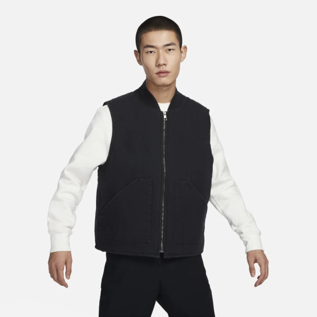 NIKE 耐吉 背心 男款 運動背心 AS M NL PADDED WORK VEST 黑 FQ1862-010