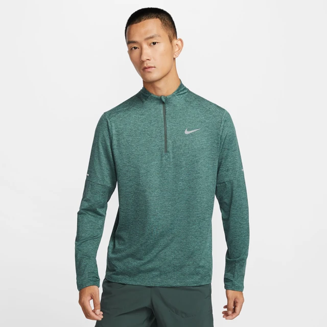 NIKE 耐吉 長袖上衣 男款 運動 防曬 AS M NK DF ELMNT TOP HZ 綠 DD4757-338(2S3997)