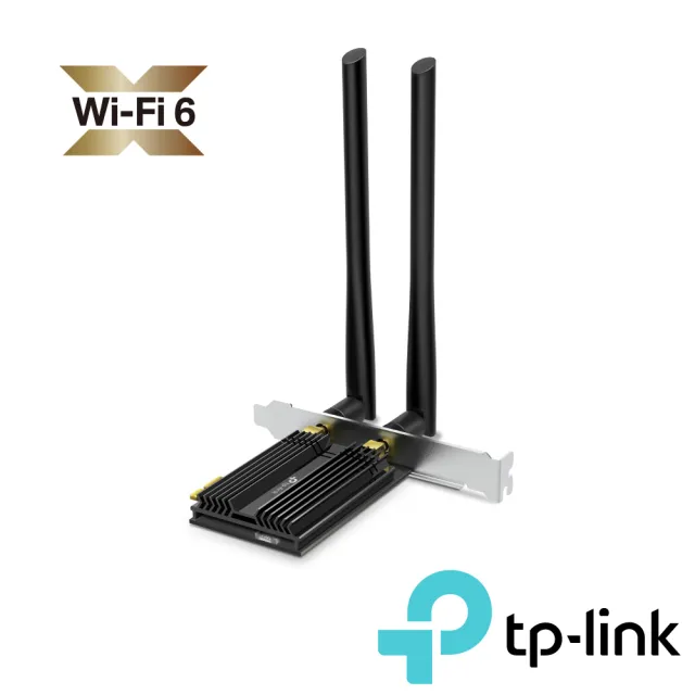 【TP-Link】Archer TX50E AX3000 Wi-Fi 6 藍芽 5.0 PCI-E Express無線網路介面卡(無線網卡)
