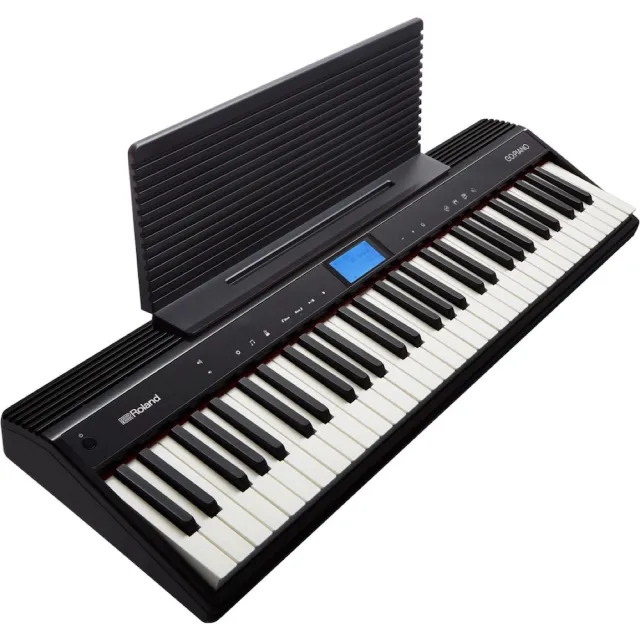 【極美品】Roland Go Piano 61鍵 ROLAND 樂蘭】GO PIANO 61鍵電鋼琴(攜帶琴3.9KG 附藍芽樂蘭公司貨保固
