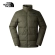 【The North Face 官方旗艦】北面男款綠黑拼接DryVent防水透氣連帽三合一外套｜892A21L